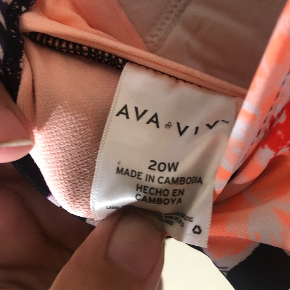 Swim top, never worn - plus 2x - Picture 5 of 5